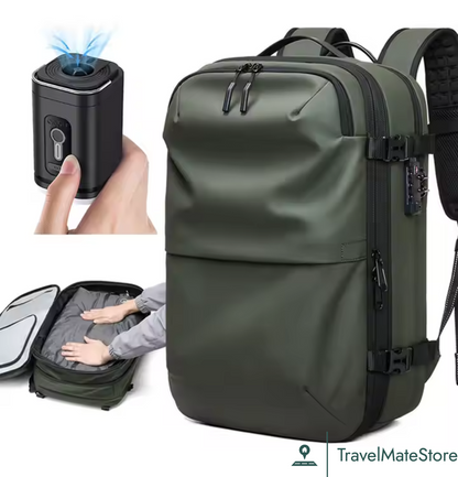 TravelMate™Discoverer Vacuum Compression Travel Backpack